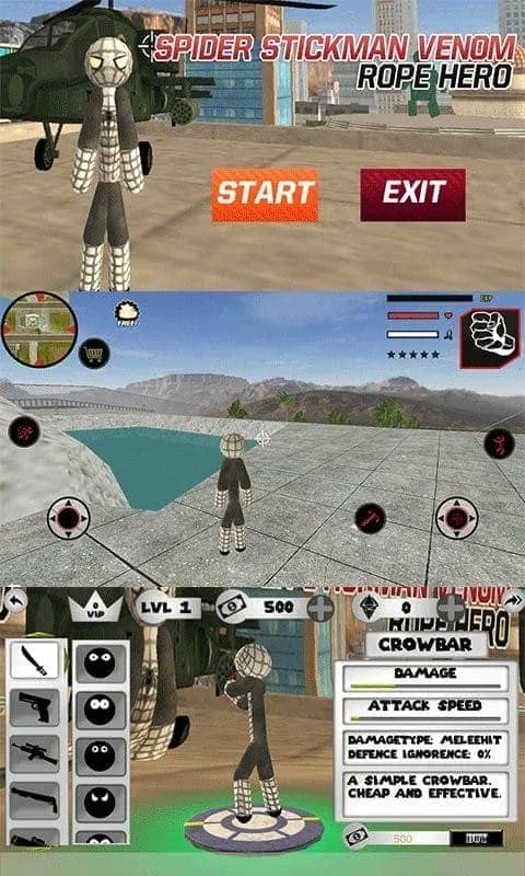 蜘蛛火柴人绳索英雄2(火柴人冒险) 蜘蛛火柴人绳索英雄2(火柴人冒险)