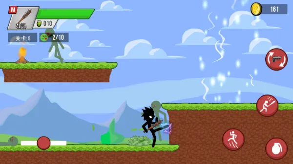 火柴人狂揍僵尸(火柴人闯关) 火柴人狂揍僵尸(火柴人闯关)