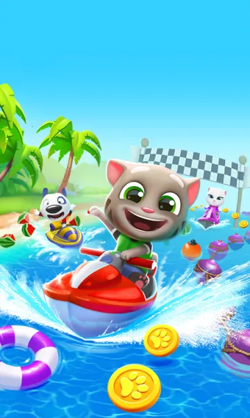 汤姆猫的摩托艇安卓版手机版 汤姆猫的摩托艇安卓版手机版