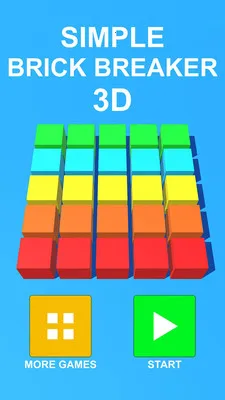 砖块破碎机3D(3D打砖块游戏) 砖块破碎机3D(3D打砖块游戏)