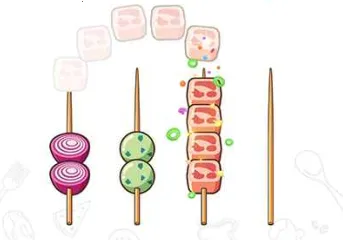 BBQ排序拼图(烧烤拼图游戏) BBQ排序拼图(烧烤拼图游戏)