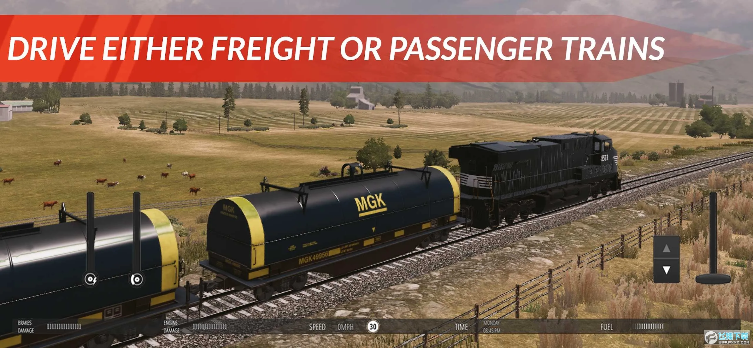 ������ģ����(�𳵼�ʻģ����Ϸ)v2.5 �ֻ����ͼ