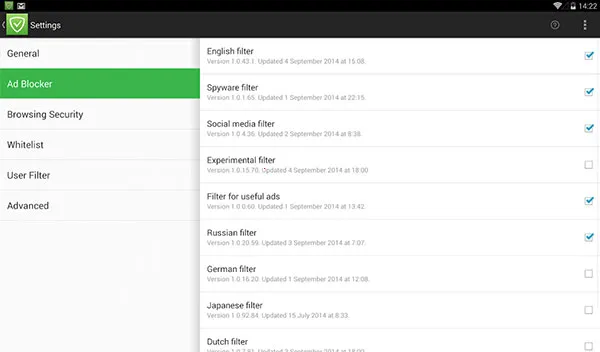 adguard��������v4.14.47 �ֻ����ͼ