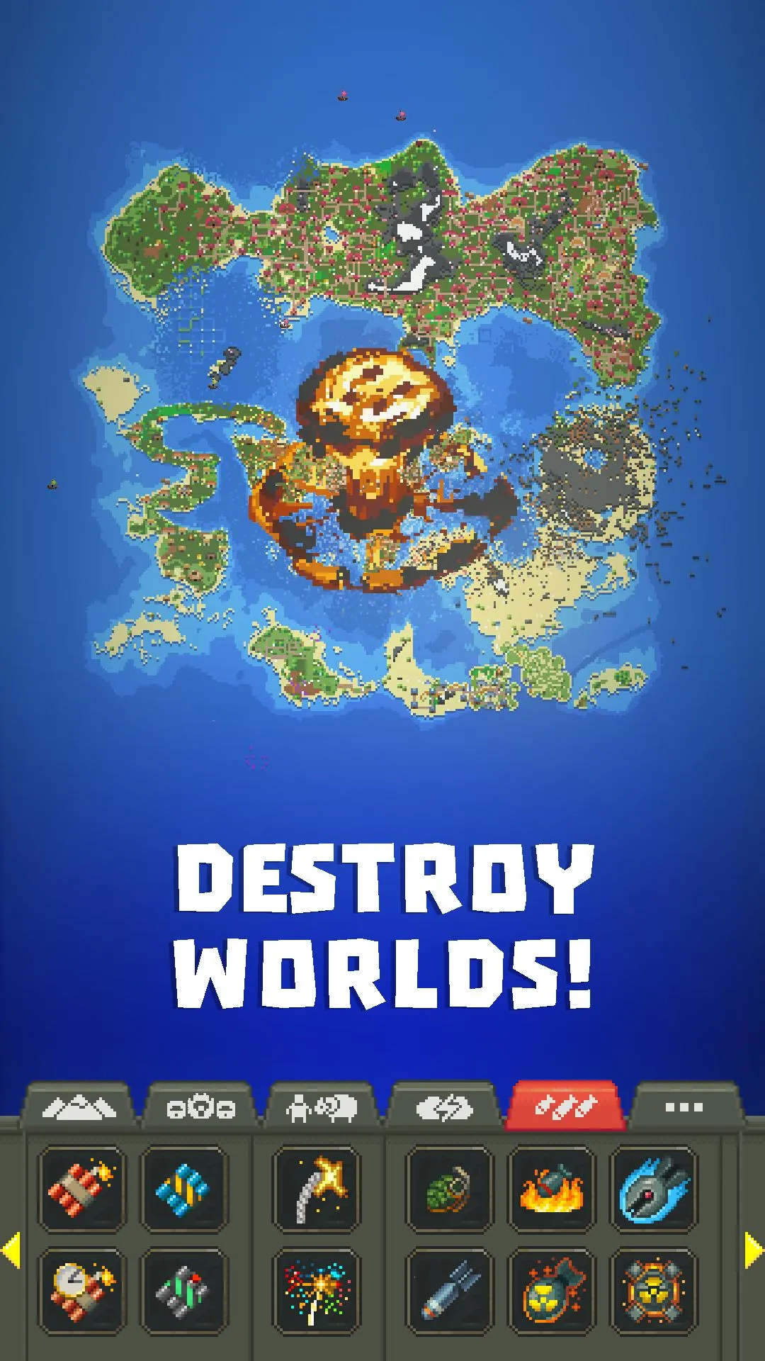 worldboxȫ��Ʒ����(ɳ�д�����Ϸ)v0.51.2 �ֻ����ͼ