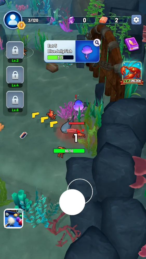 鲨鱼进化吞噬与成长(鲨鱼吞噬成长游戏) 鲨鱼进化吞噬与成长(鲨鱼吞噬成长游戏)