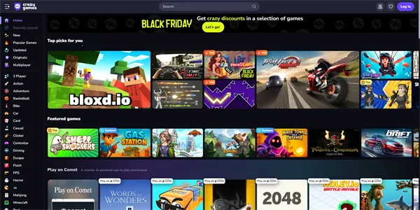 CrazyGames(��Ϸ����ƽ̨)