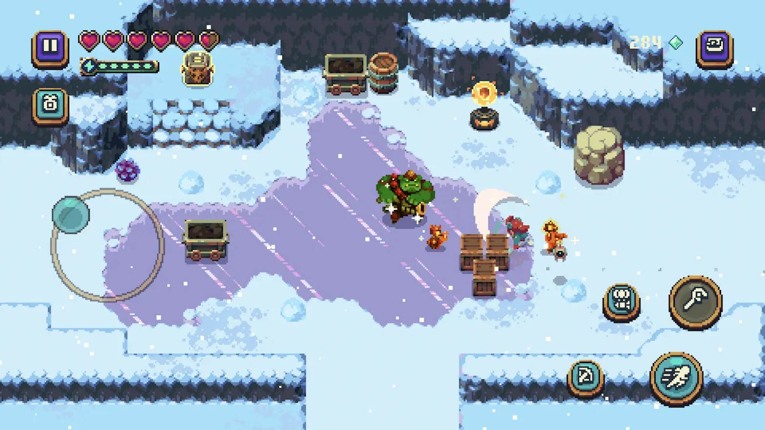 ˸ʯ�������������(ð��roguelite��Ϸ)v1.8.349 �ٷ������ͼ