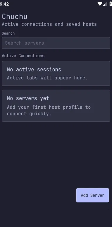 chuchu(SSH�ͻ��˹���)v1.0 ��׿���ͼ
