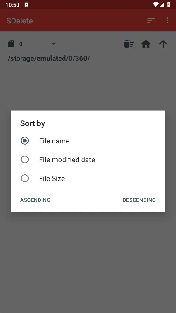 sdelete�ļ�����v6.0 �ֻ����ͼ